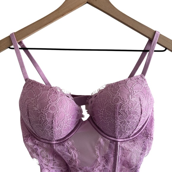 NWT Victoria's Secret Very Sexy Bombshell Lace Teddy Push Up Size Medium - Picture 3 of 15